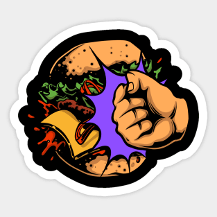 Smash Burger Sticker